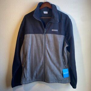 Columbia Steen Mountain Full Zip 2.0 Fleece Jacket Grey NWT